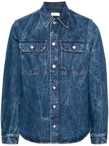 Cotton Denim Shirt - Dries Van Noten - Modalova