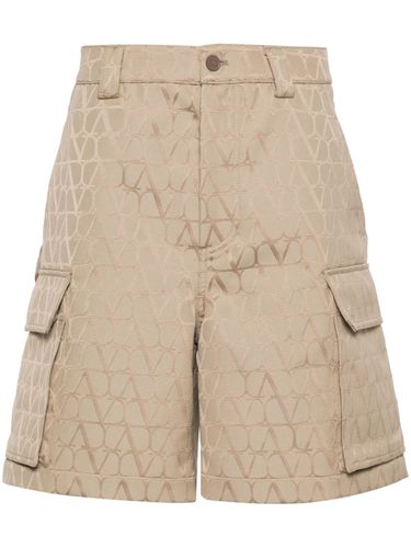 VALENTINO - Cotton Bermuda Shorts - Valentino - Modalova