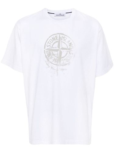 Cotton T-shirt With Logo - Stone Island - Modalova