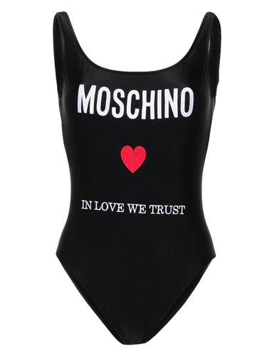 MOSCHINO - Logo Swimsuit - Moschino - Modalova