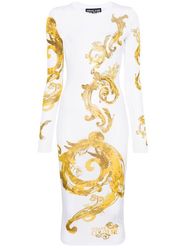 Medium Dress With Print - Versace Jeans Couture - Modalova