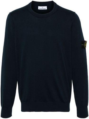 STONE ISLAND - Sweater With Logo - Stone Island - Modalova