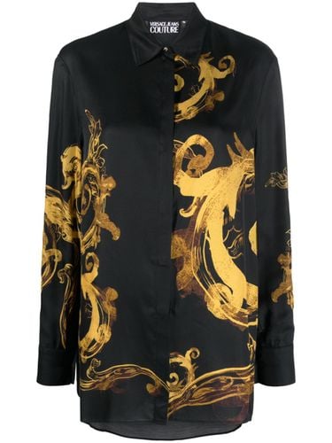 Shirt With Print - Versace Jeans Couture - Modalova