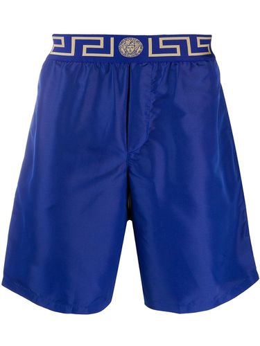 VERSACE - Logoed Swim Shorts - Versace - Modalova