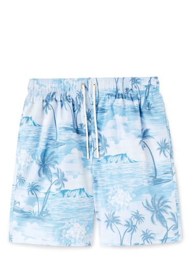 PALM ANGELS - Logo Swimshorts - Palm Angels - Modalova