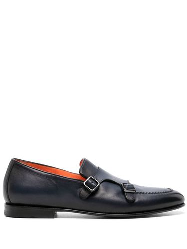 SANTONI - Leather Shoe - Santoni - Modalova