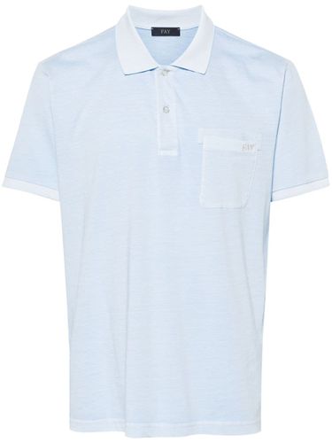 Polo Jersey Frosted Embrioided Pocket - Fay - Modalova