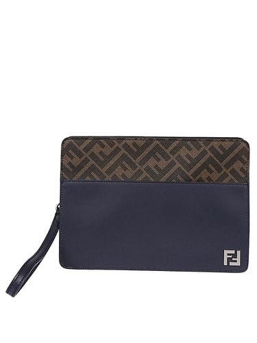 FENDI - Logo Clutch Bag - Fendi - Modalova