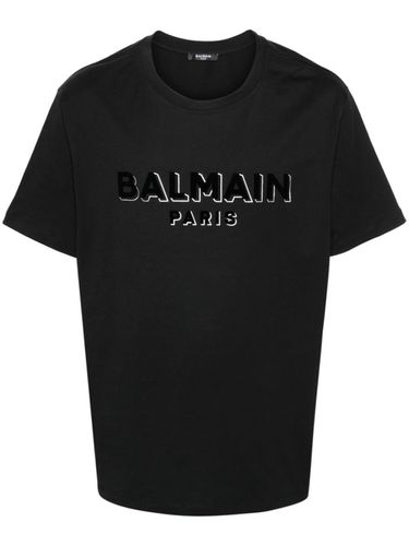 BALMAIN - Cotton T-shirt With Logo - Balmain - Modalova