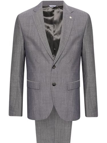 MANUEL RITZ - Men's Suit With Logo - Manuel Ritz - Modalova