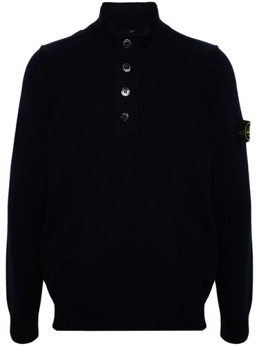 STONE ISLAND - Sweater With Logo - Stone Island - Modalova