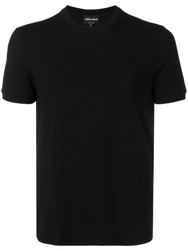 Logo Short Sleeve T-shirt - Giorgio Armani - Modalova