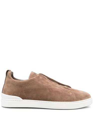 ZEGNA - Suede Sneakers - Zegna - Modalova