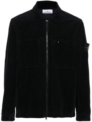 STONE ISLAND - Ribbed Shirt Jacket - Stone Island - Modalova