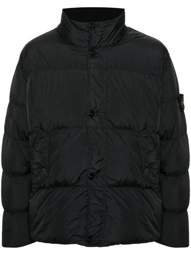 Down Jacket With Logo - Stone Island - Modalova