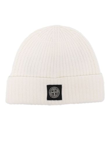 STONE ISLAND - Beanie With Logo - Stone Island - Modalova