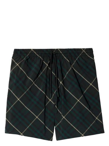 BURBERRY - Swim Shorts With Logo - Burberry - Modalova