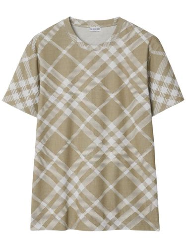 BURBERRY - Nova Check T-shirt - Burberry - Modalova