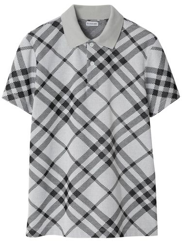 BURBERRY - Polo Nova Check - Burberry - Modalova