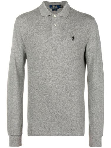 Logo Long Sleeve Polo Shirt - Polo Ralph Lauren - Modalova