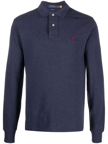 Logo Long Sleeve Polo Shirt - Polo Ralph Lauren - Modalova