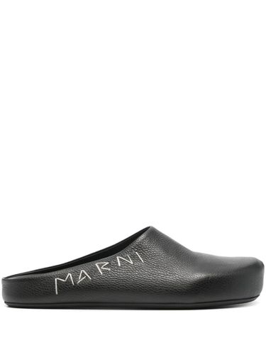 MARNI - Slipper With Logo - Marni - Modalova