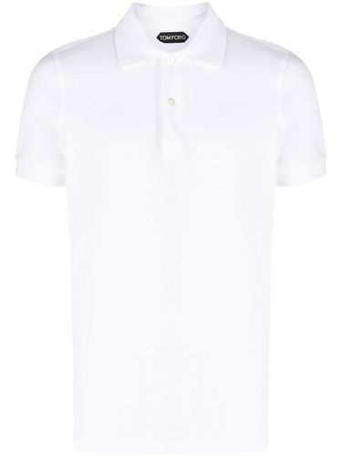 TOM FORD - Cotton Polo Shirt - Tom Ford - Modalova