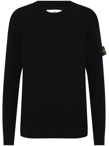 STONE ISLAND - Sweater With Logo - Stone Island - Modalova