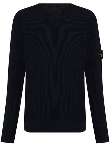 STONE ISLAND - Sweater With Logo - Stone Island - Modalova