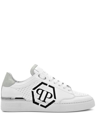 Leather Sneaker With Logo - Philipp Plein - Modalova