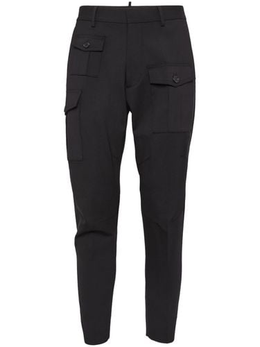 DSQUARED2 - Cotton Cargo Trousers - Dsquared2 - Modalova