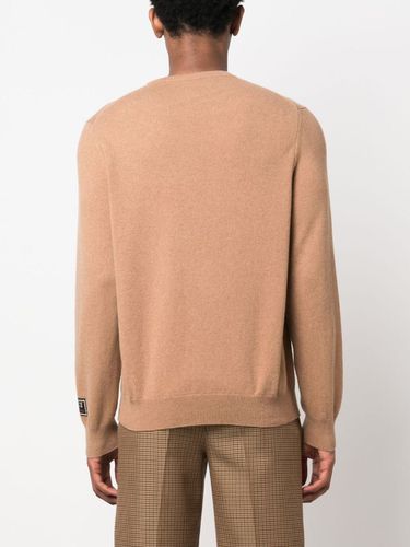 Cashmere Sweater With Patch - Gucci - Modalova