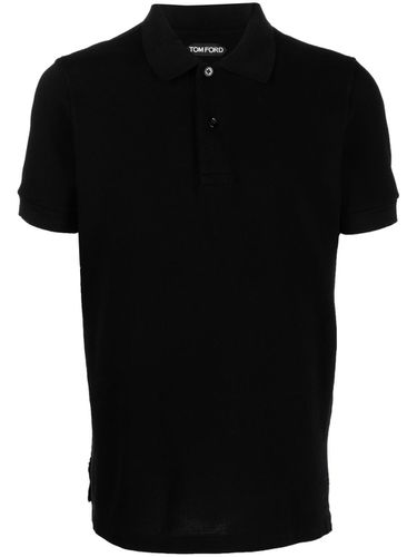 TOM FORD - Cotton Polo Shirt - Tom Ford - Modalova