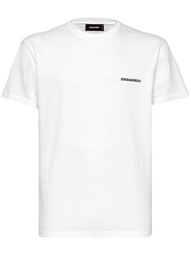 Cotton T-shirt With Logo - Dsquared2 - Modalova