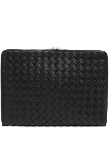 Clutch Bag With Logo - Bottega Veneta - Modalova