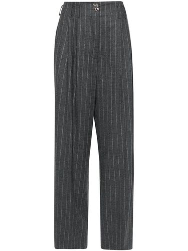 GENNY - Trousers With Logo - Genny - Modalova