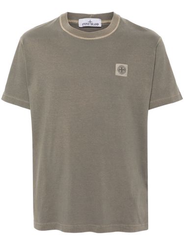 Cotton T-shirt With Logo - Stone Island - Modalova