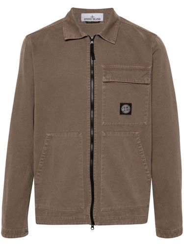 STONE ISLAND - Shirt With Logo - Stone Island - Modalova