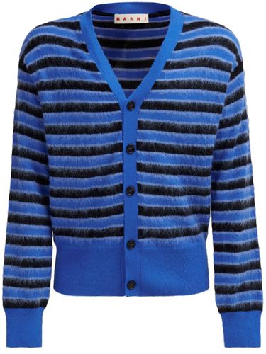 MARNI - Cardigan With Striped Print - Marni - Modalova