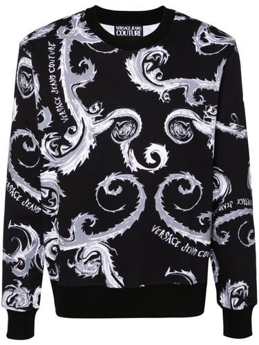 Sweatshirt Without Hoodie - Versace Jeans Couture - Modalova