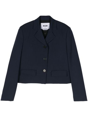 Short Jacket With Button Closure - Msgm - Modalova