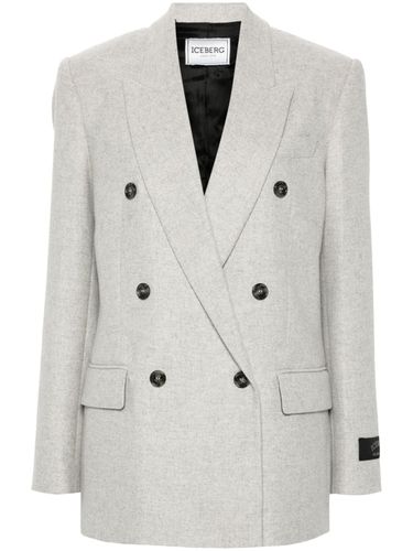 ICEBERG - Blazer With Logo - Iceberg - Modalova