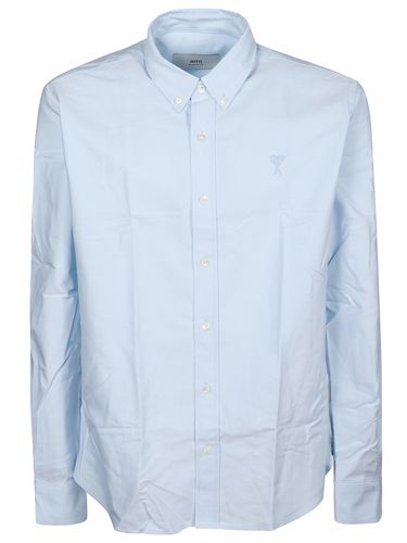 AMI PARIS - Cotton Shirt - Ami Paris - Modalova