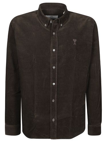 AMI PARIS - Cotton Shirt - Ami Paris - Modalova