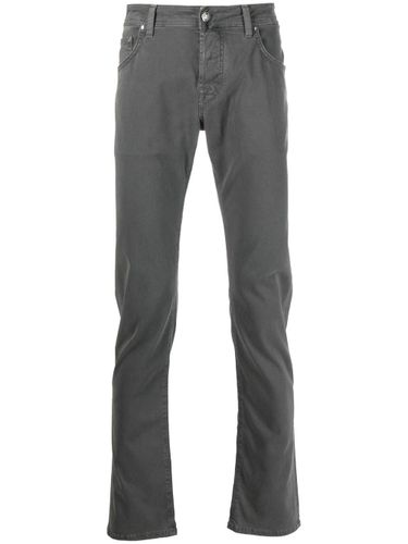 JACOB COHEN - Trousers With Logo - Jacob Cohen - Modalova