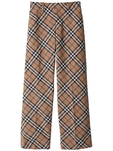 BURBERRY - Checked Trousers - Burberry - Modalova