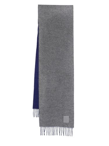 LOEWE - Wool Scarf With Logo - Loewe - Modalova