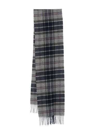 Wool Cashmere Tartan Scarf - Barbour - Modalova