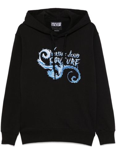 Hooded Sweatshirt With Print - Versace Jeans Couture - Modalova