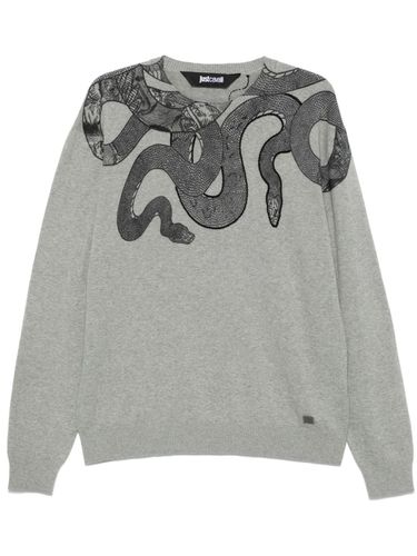 Sweatshirt With Print - Just Cavalli - Modalova